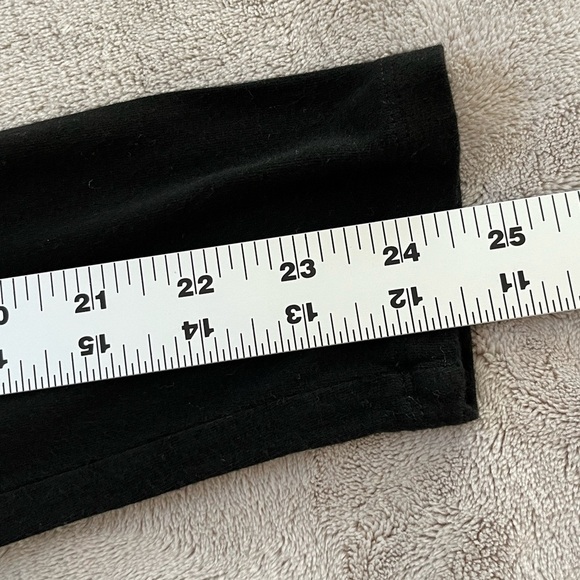 EILEEN FISHER Cowl Neck Jersey Stretch Long Sleeve Dress Medium Minimalist - Picture 11 of 12